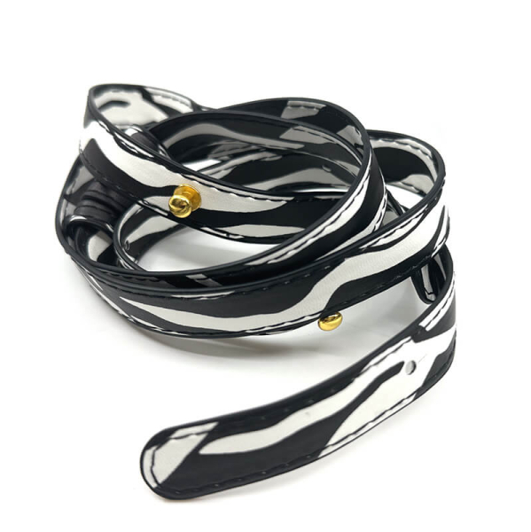 Tote Calypso Black&White, Knoten, Gurt